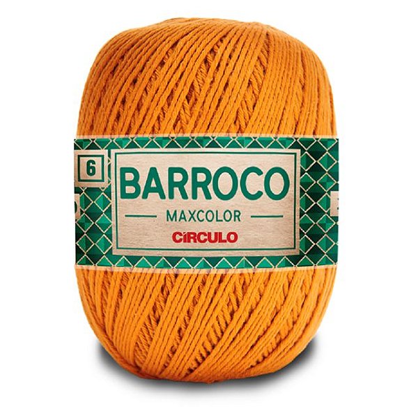 Barbante Barroco Maxcolor 6 Círculo 7207 Âmbar 200g
