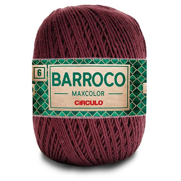 Barbante Barroco Maxcolor 6 Círculo 7311 Tabaco 200g