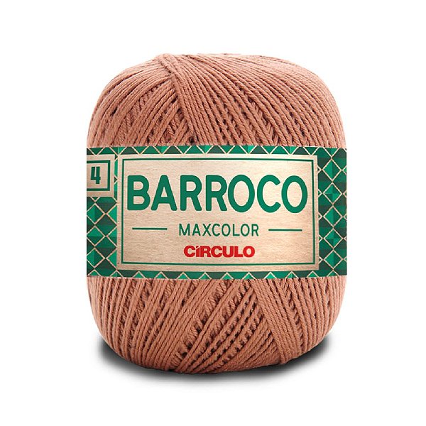 Barbante Barroco Maxcolor 4 Círculo 7603 Castor
