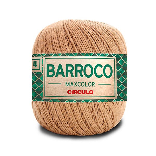 Barbante Barroco Maxcolor 4 Círculo 7625 Castanha