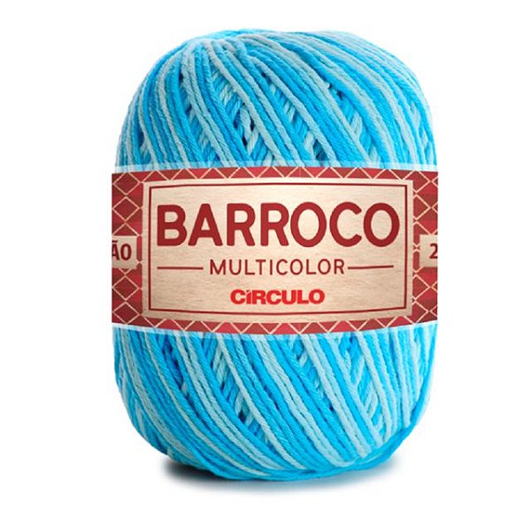 Barbante Barroco Multicolor Círculo 226m 9113 Cascata