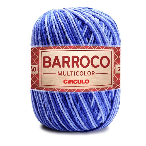 Barbante Barroco Multicolor Círculo 226m 9172 Amuleto