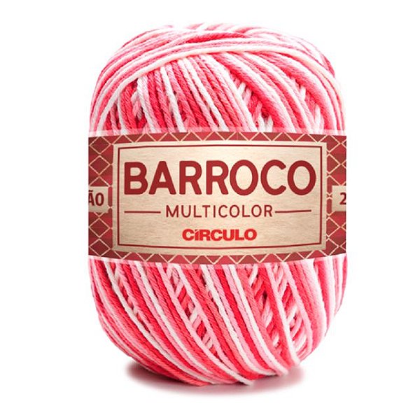 Barbante Barroco Multicolor Círculo 226m 9202 Antúrio