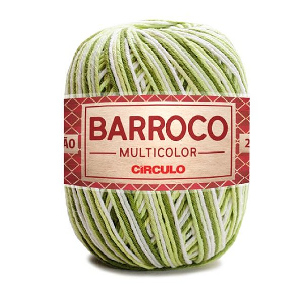 Barbante Barroco Multicolor Círculo 226m 9391 Babosa