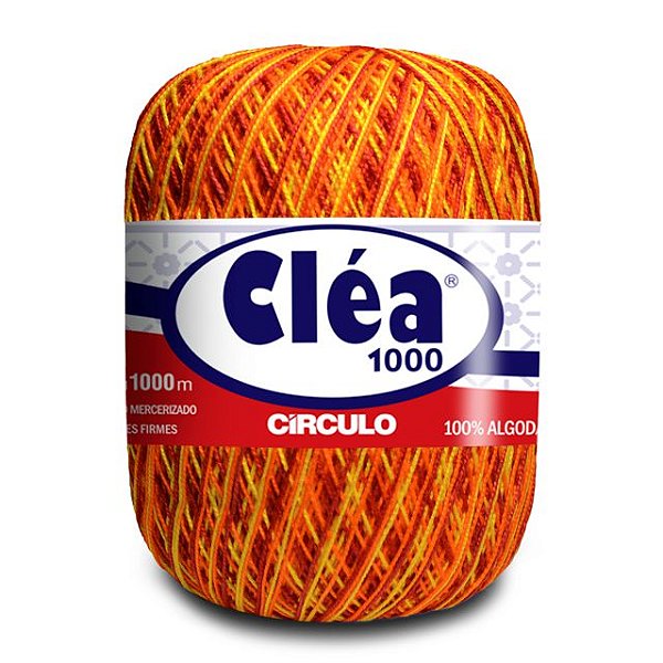 Linha Cléa 1000 Círculo 1000m 9165 Hibisco Amarelo