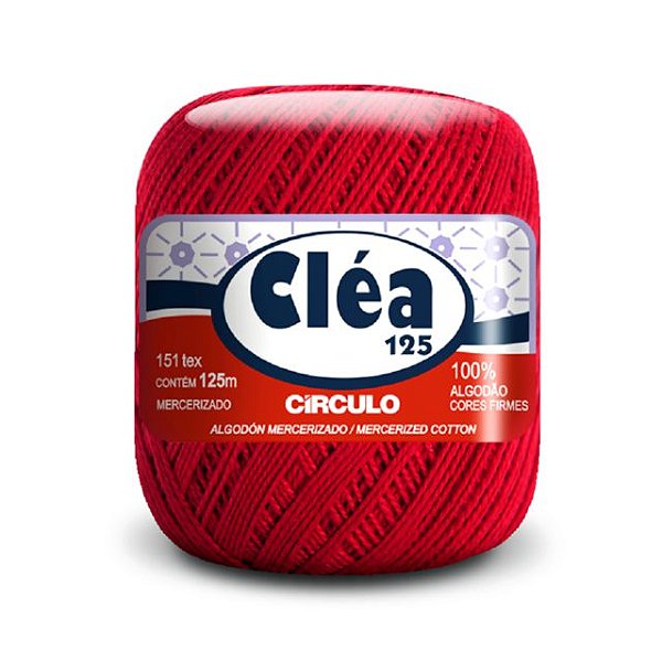 Linha Cléa 125 Círculo 125m 3402 Vermelho Círculo