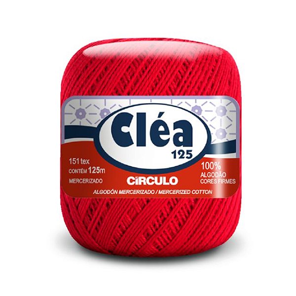 Linha Cléa 125 Círculo 125m 3528 Carmim