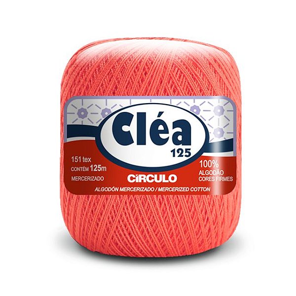 Linha Cléa 125 Círculo 125m 4004 Coral Vivo
