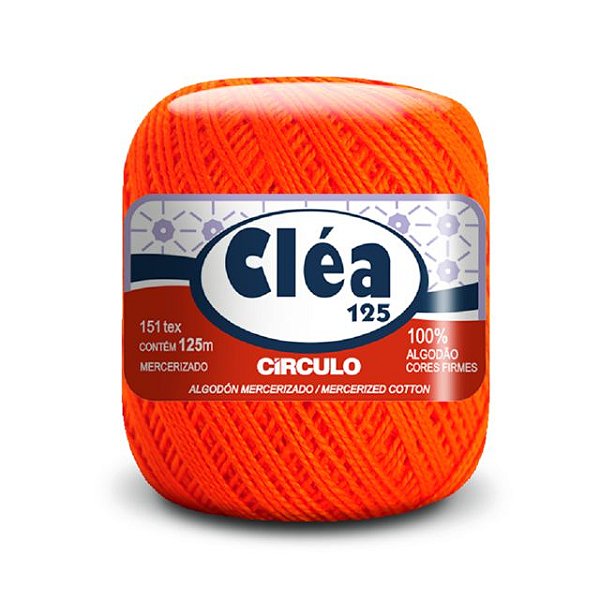Linha Cléa 125 Círculo 125m 4445 Tangerina