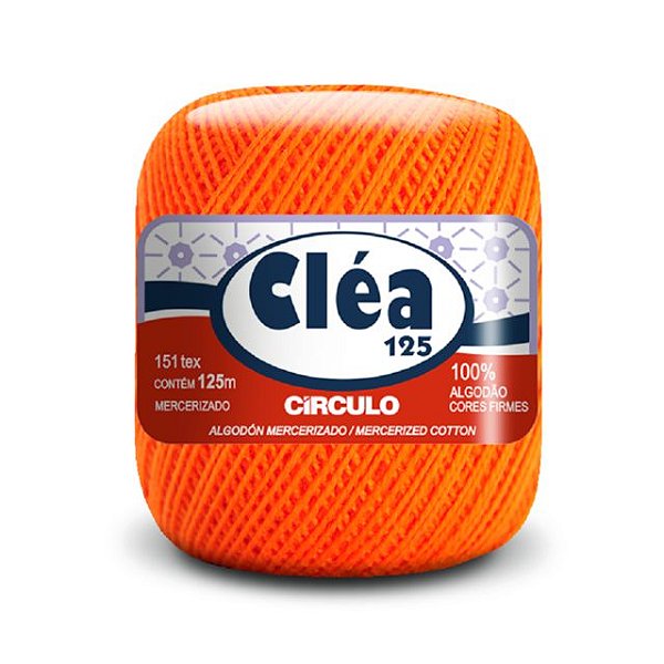 Linha Cléa 125 Círculo 125m 4456 Laranja