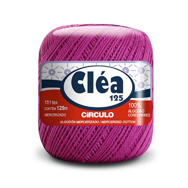 Linha Cléa 125 Círculo 125m 6116 Rosa Choque