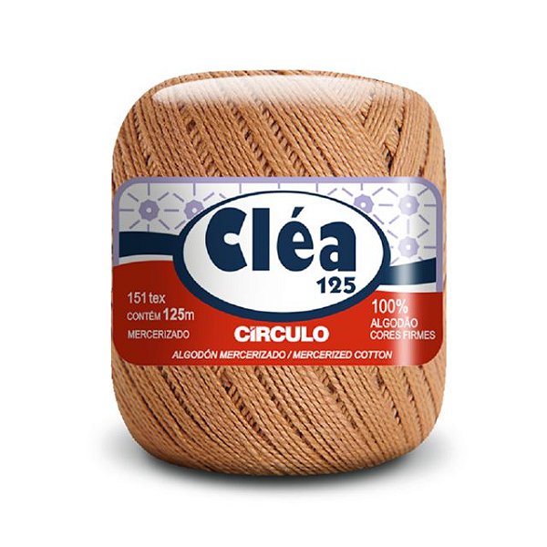 Linha Linha Cléa 125 Círculo 125m 7625 Castanha