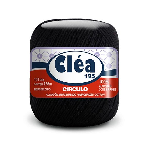 Linha Cléa 125 Círculo 125m 8990 Preto