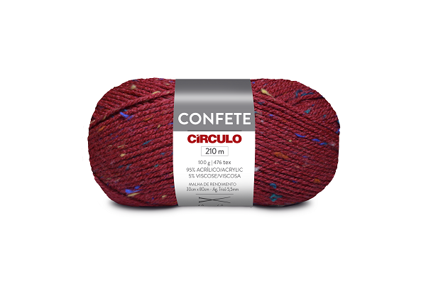 Lã Confete Círculo 210m 3674 Cancan