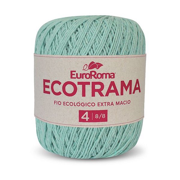 Barbante EcoTrama EuroRoma 340m 800 Verde Agua Claro