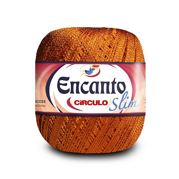 Linha Encanto Slim Círculo 240m 4131 Dark Cheddar
