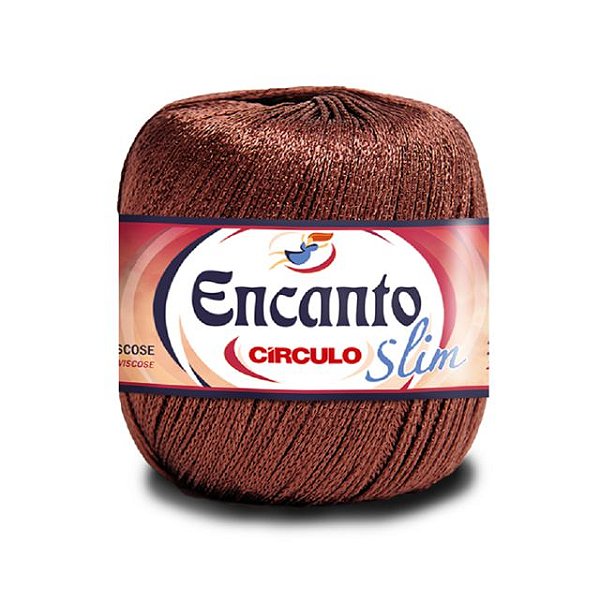 Linha Encanto Slim Círculo 240m 7382 Chocolate