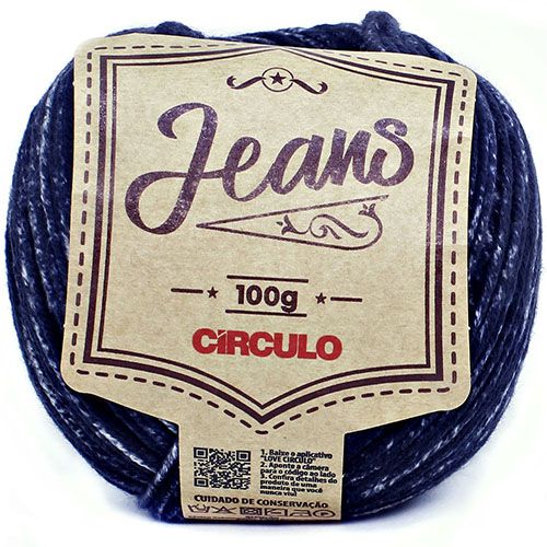 Linha Jeans Círculo 132m 8738 Preto
