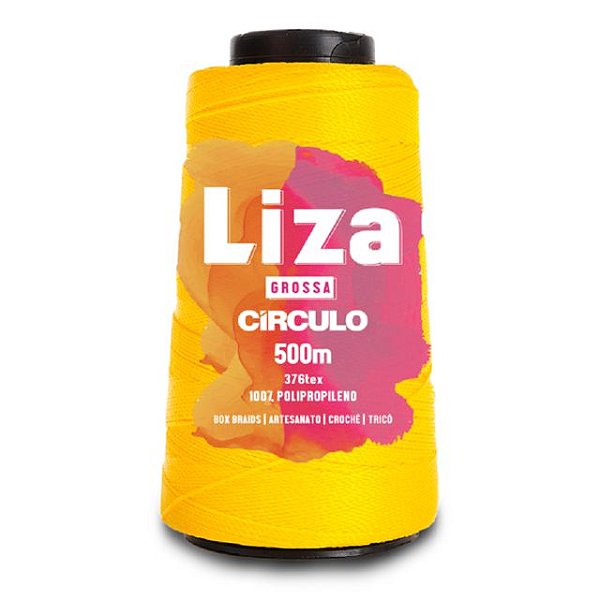 Linha Liza Grossa 100% Polipropileno Marca Círculo 1198 Manteiga