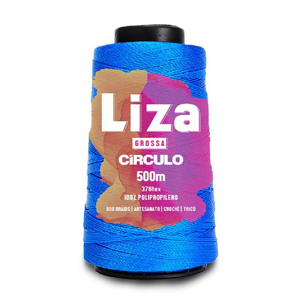 Linha Liza Grossa 100% Polipropileno Marca Círculo 2500 Acqua