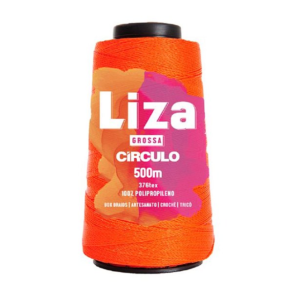 Linha Liza Grossa 100% Polipropileno Marca Círculo 4484 Brasa