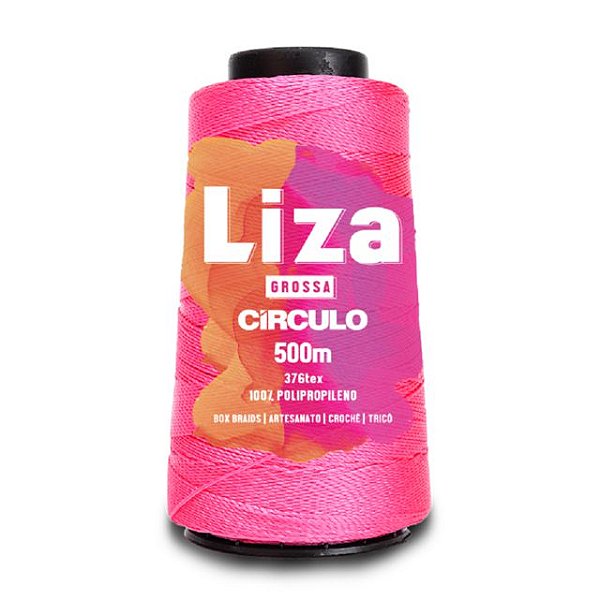 Linha Liza Grossa 100% Polipropileno Marca Círculo 6085 Balé