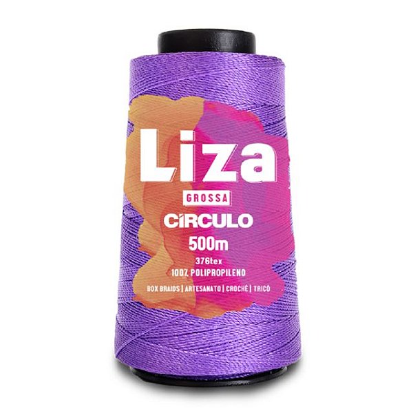 Linha Liza Grossa 100% Polipropileno Marca Círculo 6399 Azaleia