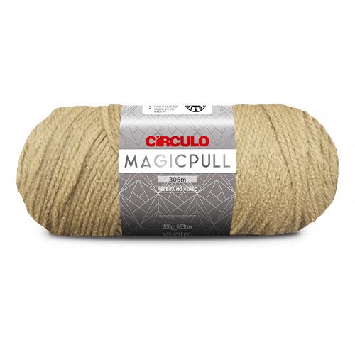 Lã Magic Pull 200g 306m 100% Acrílico Marca Círculo 7577 Ouro
