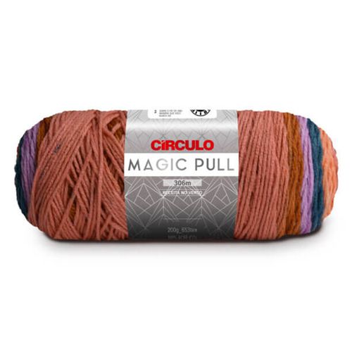 Lã Magic Pull 200g 306m 100% Acrílico Marca Círculo 9446 Horizonte