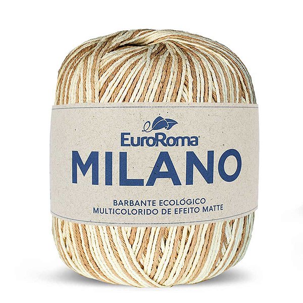 Barbante Milano 200g Marca Euroroma 100 Cru