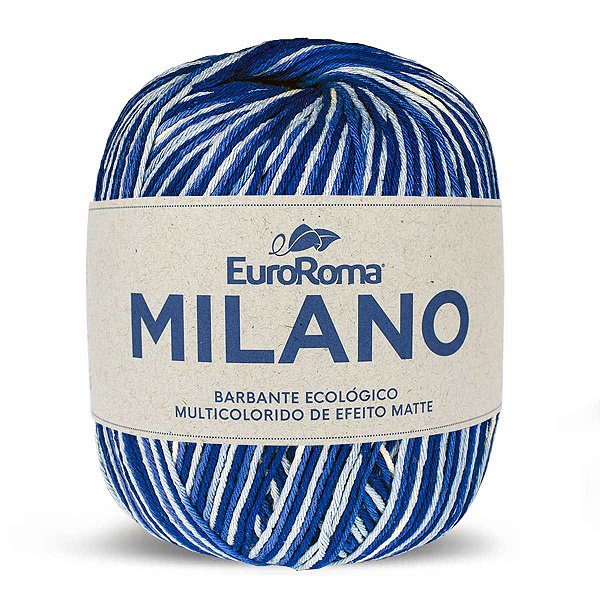 Barbante Milano 200g Marca Euroroma 903 Azul Royal