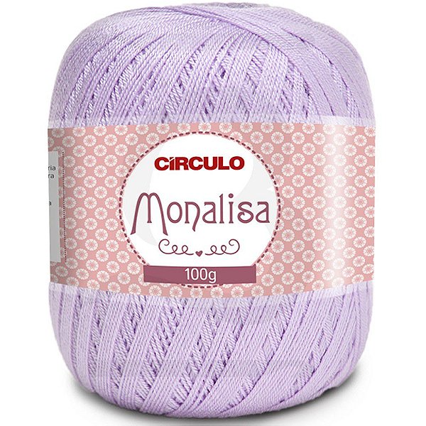 Linha Monalisa 100% Acrílico Círculo 6140 Alfazema