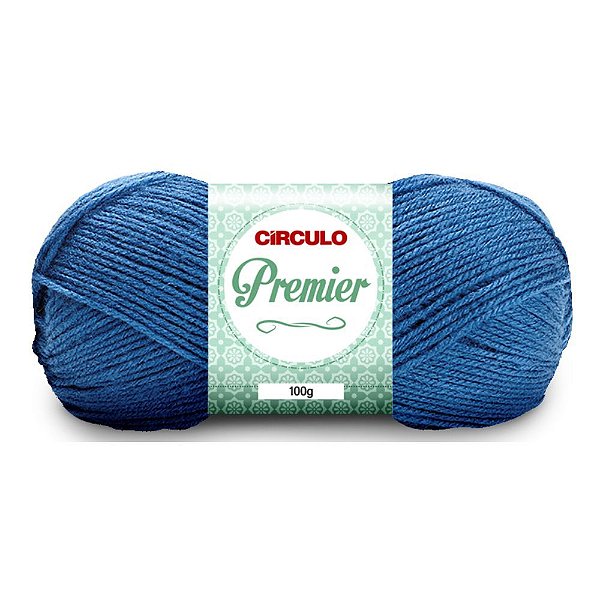Lã Premier 100g 283m 100% Acrílico Marca Círculo 2931 Náutico