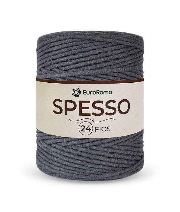 Barbante Spesso 24 Fios 1kg Euroroma 350 Chumbo