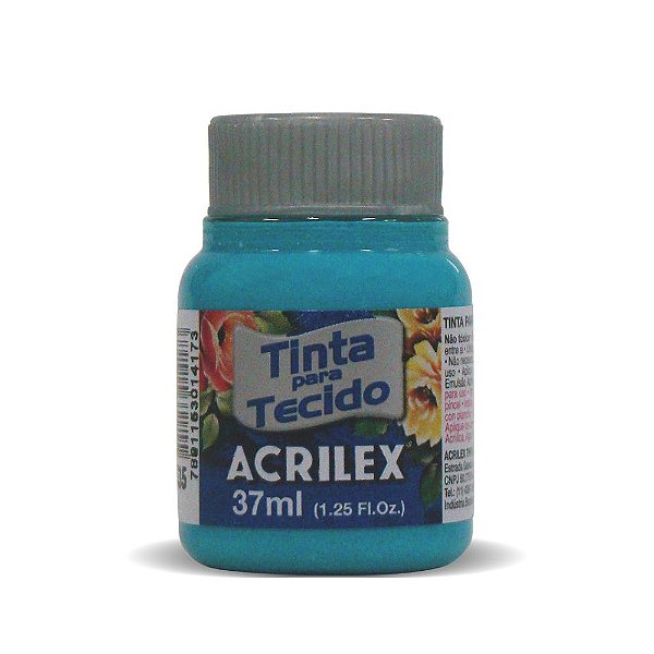 Tinta Para Tecido Fosca Acrilex 535 Azul Mar
