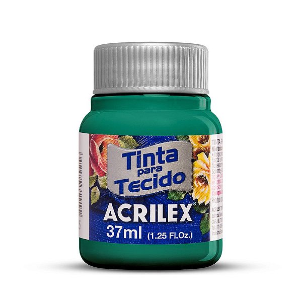Tinta Para Tecido Fosca Acrilex 630 Verde Mar