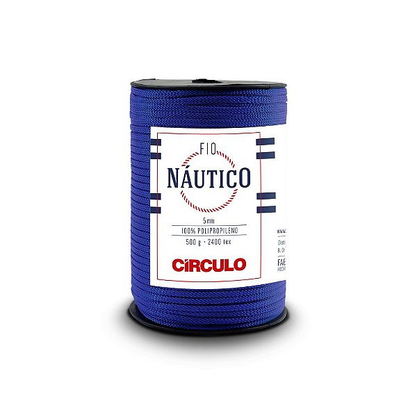 Fio Náutico 5mm Círculo Cor 2829 Azul Bic