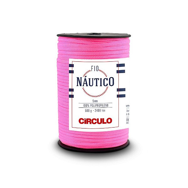 Fio Náutico 5mm Círculo Cor 6011 Tulipa