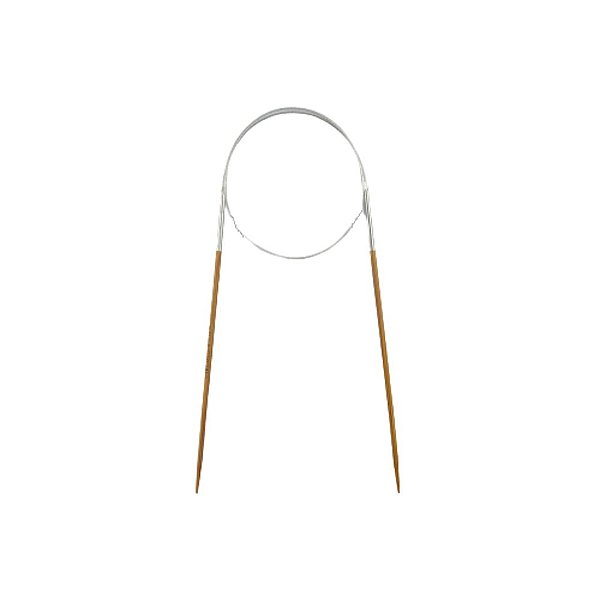 Agulha Circular Bambu 60cm - 3,0mm
