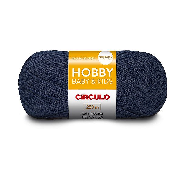Lã Hobby Baby e Kids Círculo 250m 2569 Veludo Intenso