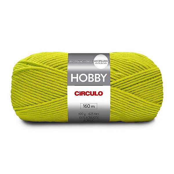 Lã Hobby Círculo 160m 1789 Cítrico
