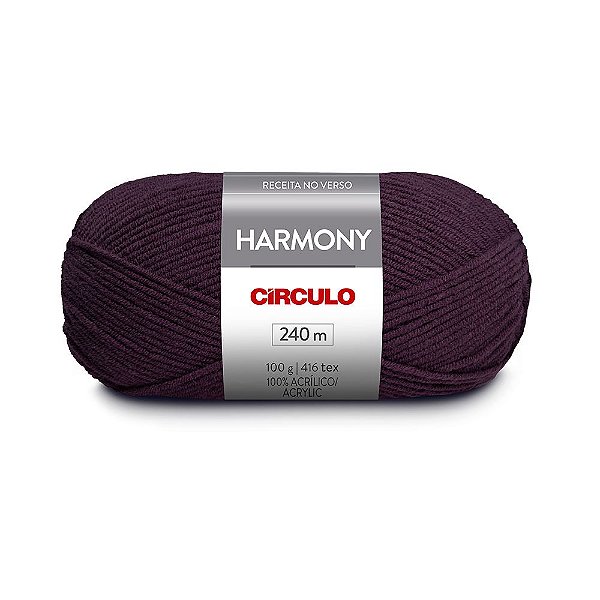 Lã Harmony Círculo 240m 6654 Flor de Inverno
