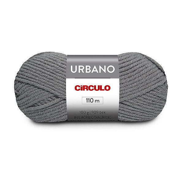 Lã Urbano 100g 110m Círculo 8978 Metal