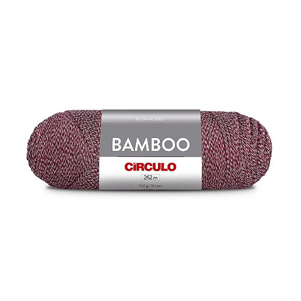 Lã Bamboo 200g 262m Marca Círculo 3752 Desejo