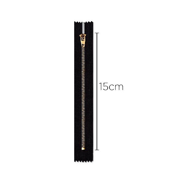 Zíper Metal - 15cm