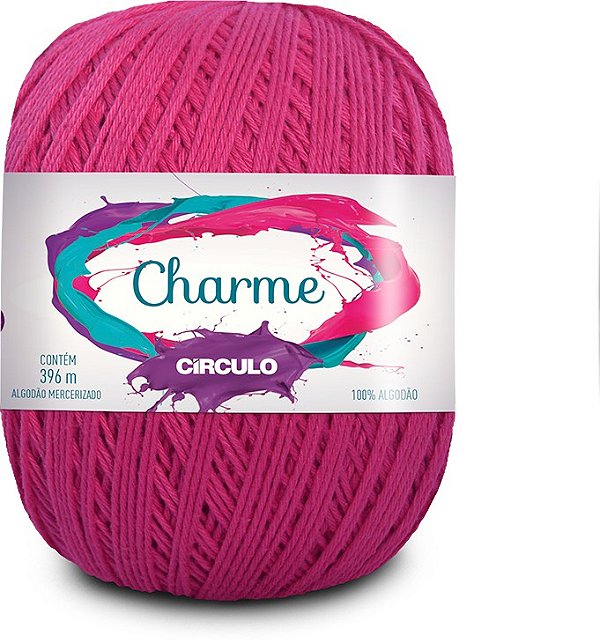 Linha Charme Círculo 396m 3754 ROSA PINK