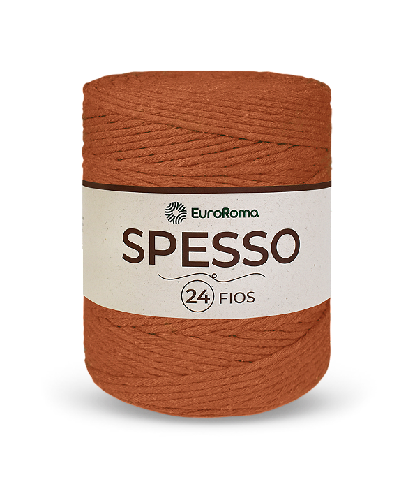 Barbante Spesso 24 Fios 1kg Euroroma 710 Telha
