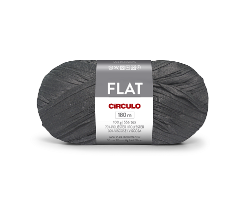 Fio Flat Circulo 180m 100g 8327 Chumbo