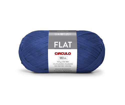 Fio Flat Circulo 180m 100g 2663 Anil
