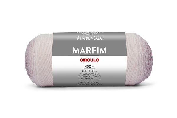 Lã Marfim 200g 400m Circulo 9006 Sauvignon